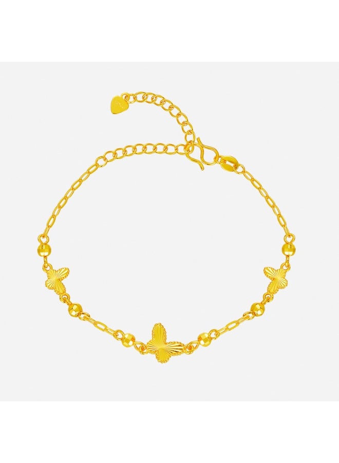 KUYING Gold Plated Minimalist Fashion Bracelet - Image 2