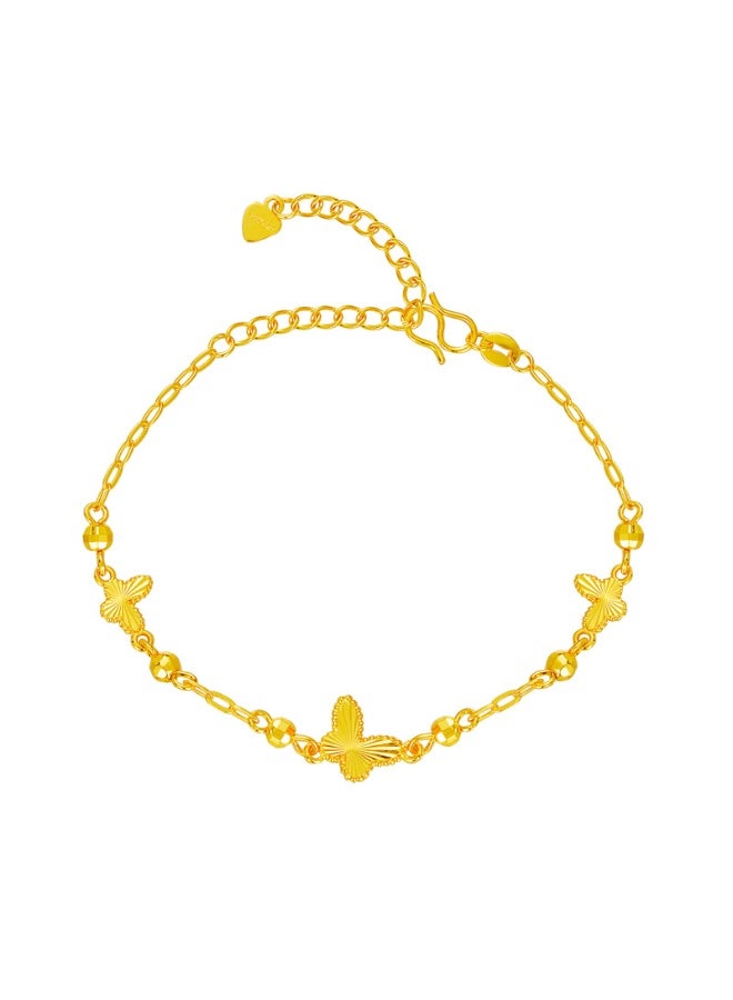 KUYING Gold Plated Minimalist Fashion Bracelet - Image 1