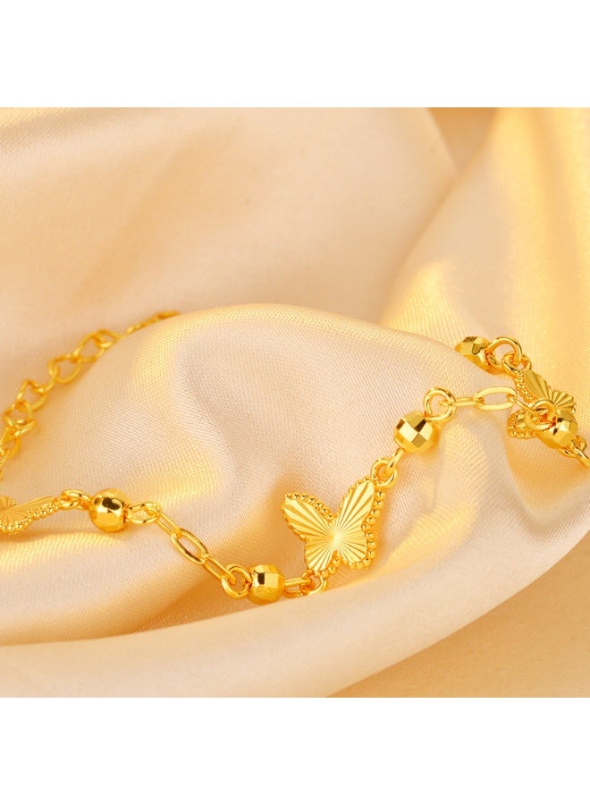 KUYING Gold Plated Minimalist Fashion Bracelet - Image 4