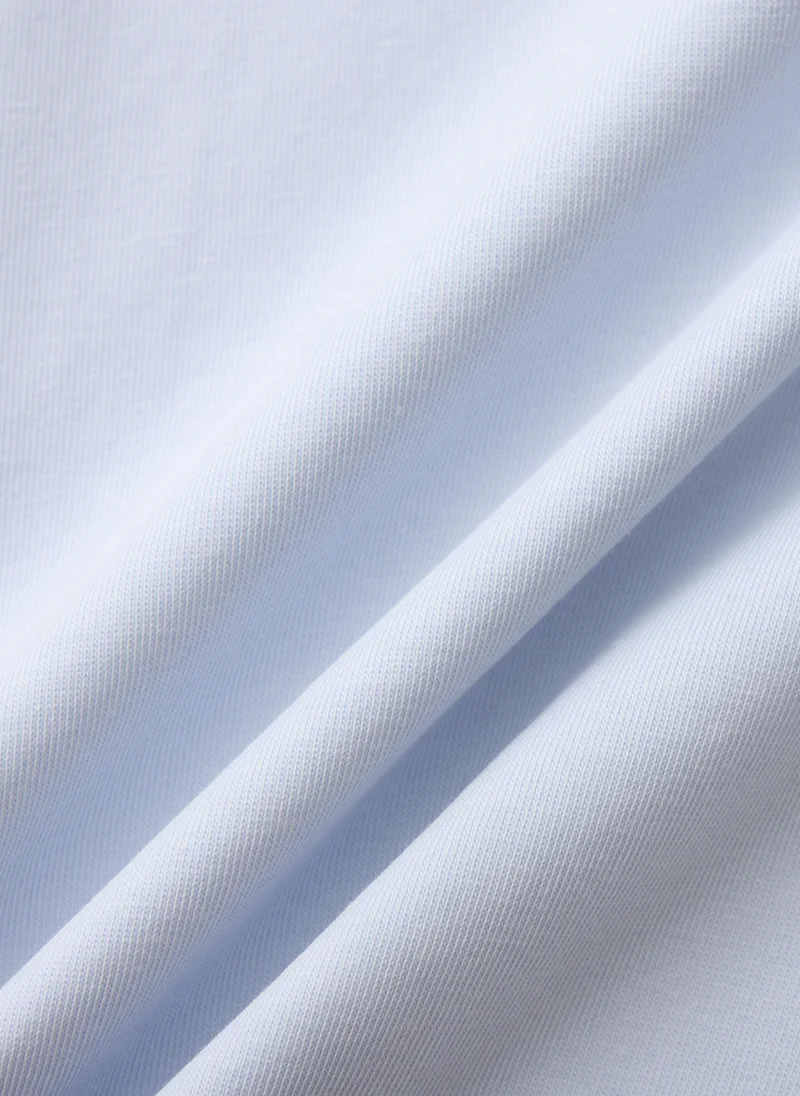 Balabala Blue/White Baby Boys Woven short sleeve suit for Men | Best Price UAE