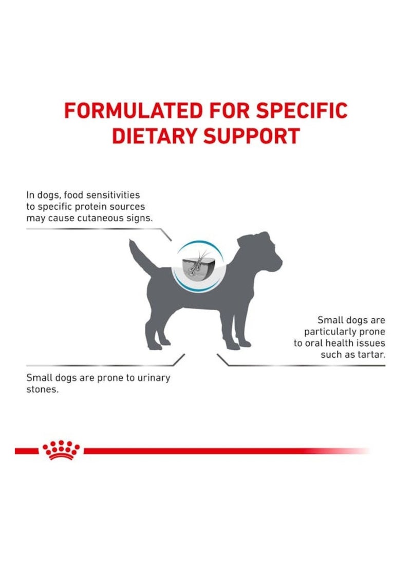 رويال كانين طعام جاف بيطري مضاد للحساسية للكلاب الصغيرة - بروتين متحلل لدعم صحة الجلد والحساسية للسلالات الصغيرة، 3.5 كجم - Image 3