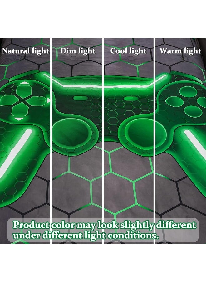 Generic - Tasselily Game Console Comforter Set (Green, Twin-6Pcs) - Image 1