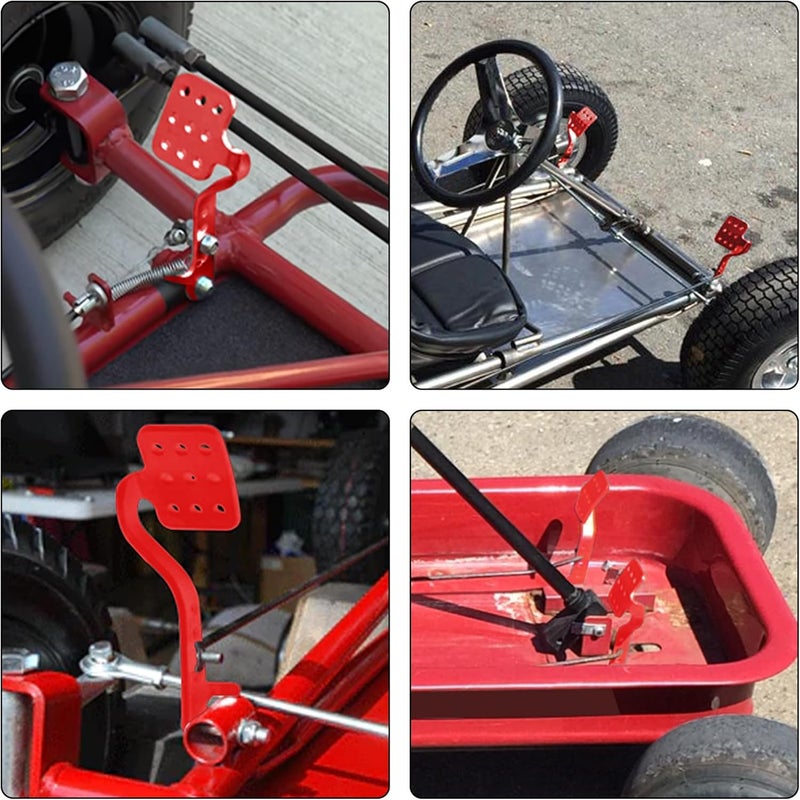 GREHUA Go Kart Pedals with Throttle Cable Kit - Image 3