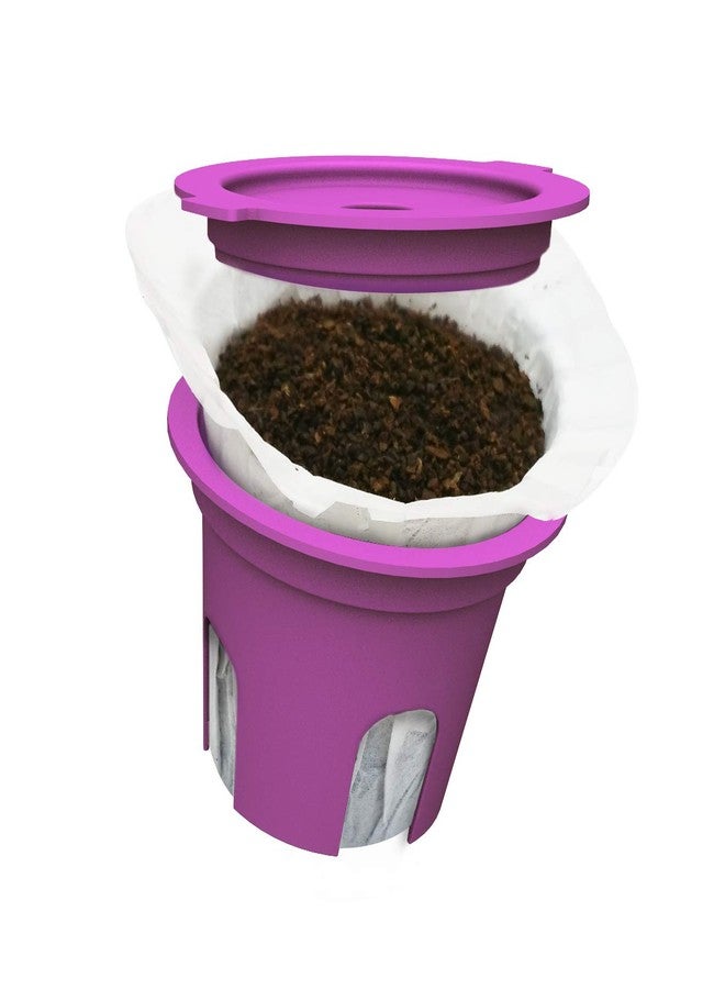 Perfect Pod Cafe Filters & Cup Reusable Coffee Pod Starter Pack - Compatible with Keurig and Select Single Cup Coffee Machines - Image 2