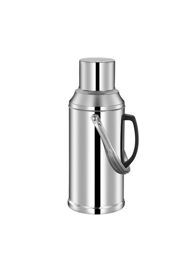 Pinyu Stainless Steel Thermos Flask For Students Dormitory Hot Water Bottle Insulated Pot Household Large Capacity Water Bottle 3.2l Flat Lid