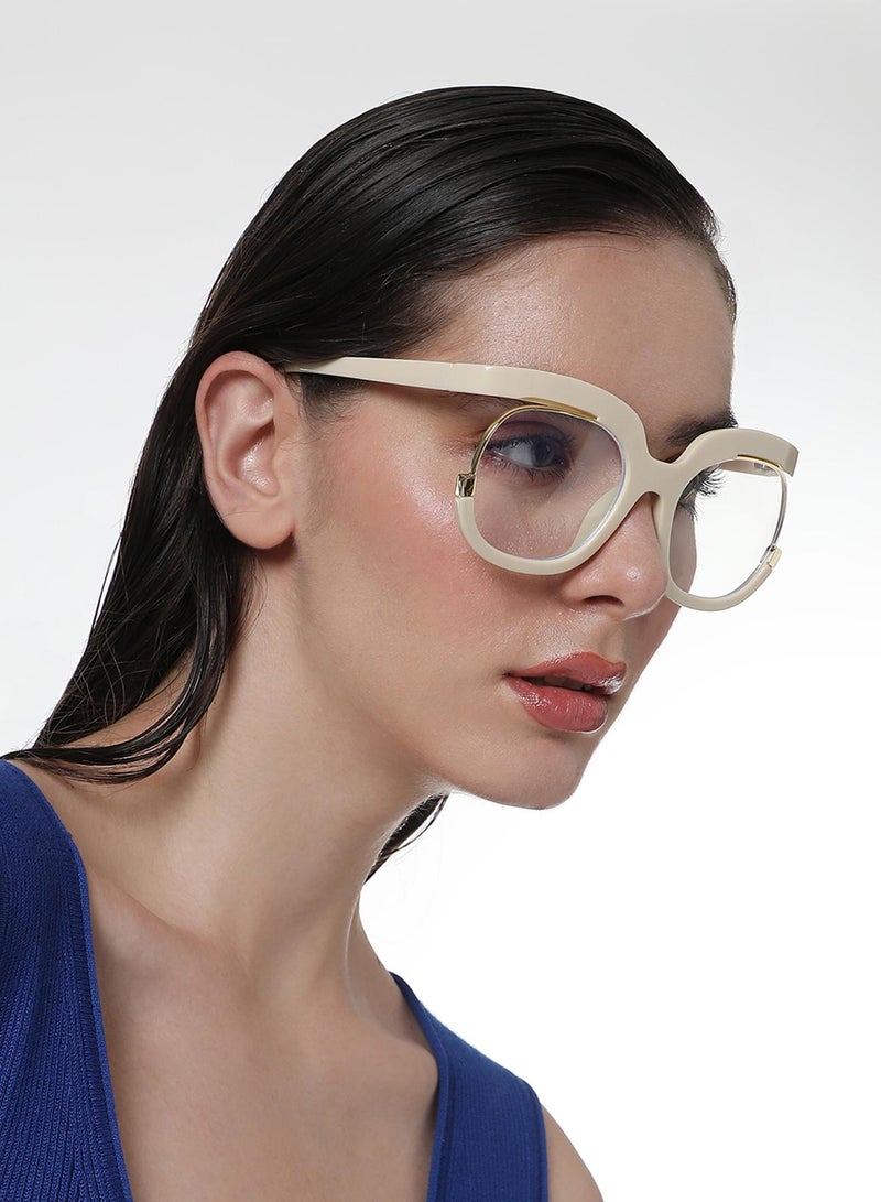 Haute Sauce The Hanging Butterfly Sunglasses - Ivory White - Image 2