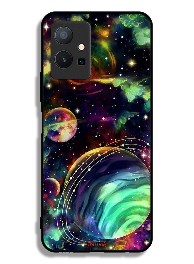 Tolwak Vivo T1 5G Protective Case Cover Planets - Image 2