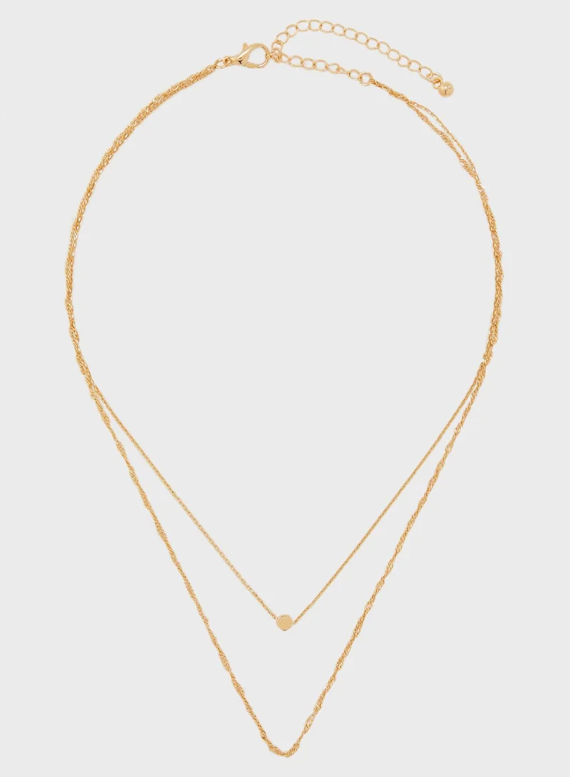 FOREVER 21 Multipack Bar Charm Necklaces