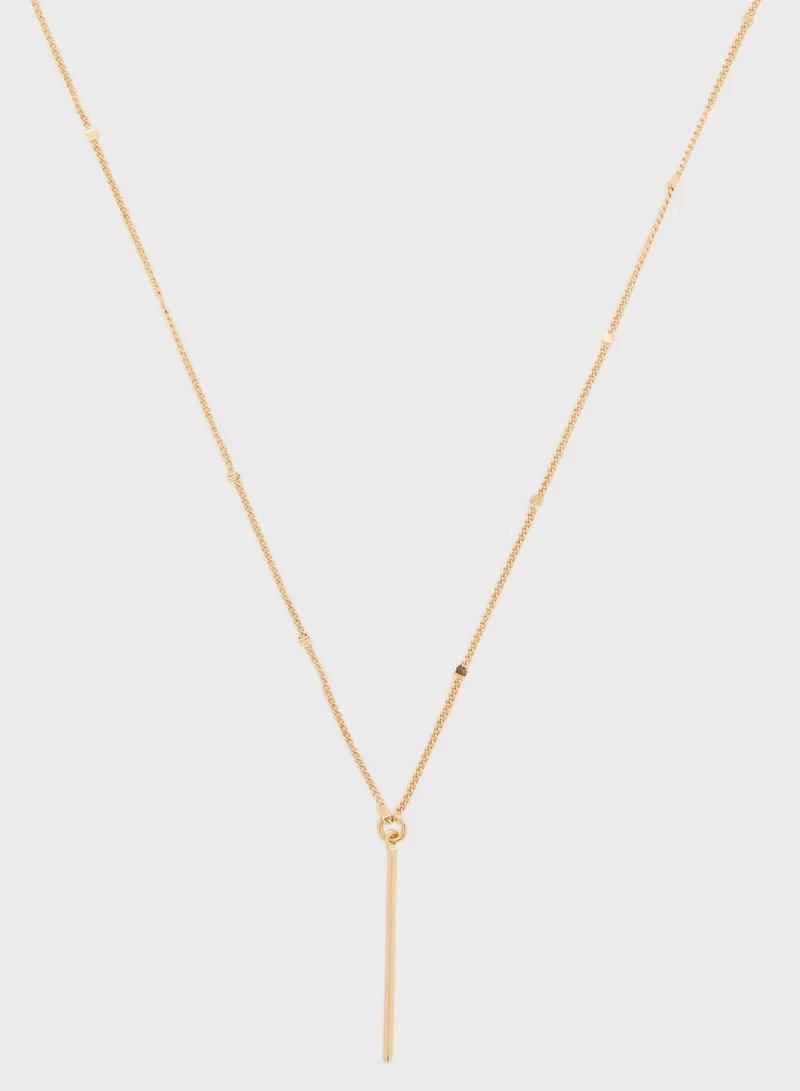 FOREVER 21 Multipack Bar Charm Necklaces