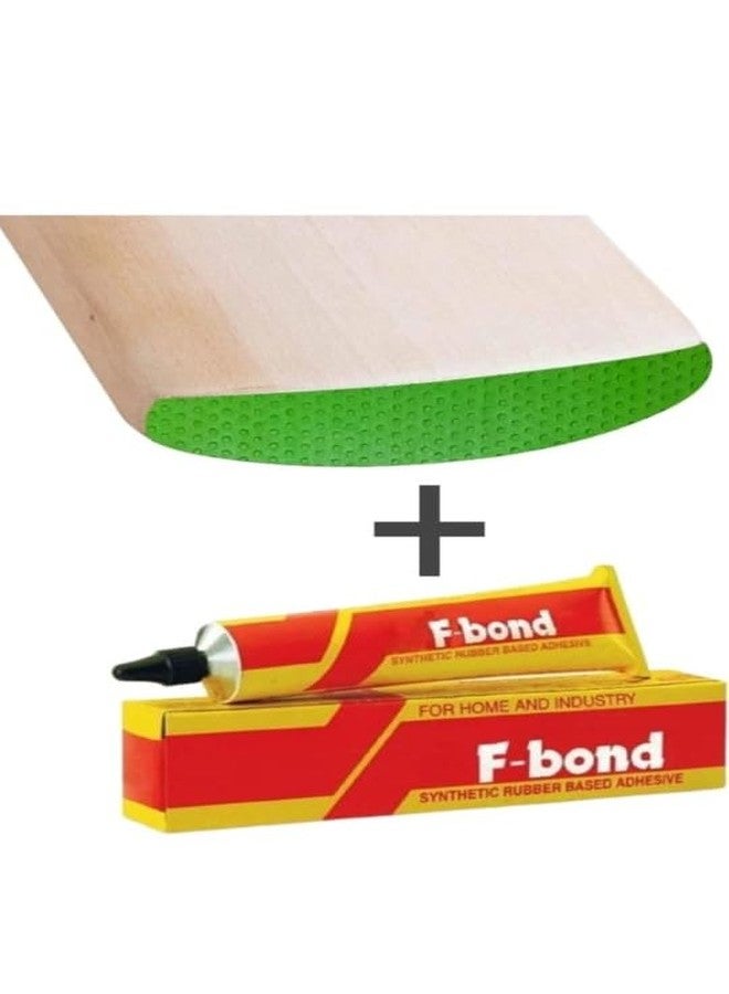 CRAZX Cricket Bat Toe Guard Protection Kit - 6 Toe Guards with F-Bond Adhesive, 2 Sandpapers & 2 Fibre Tapes - Complete DIY Bat Repair & Protection Kit - Image 3
