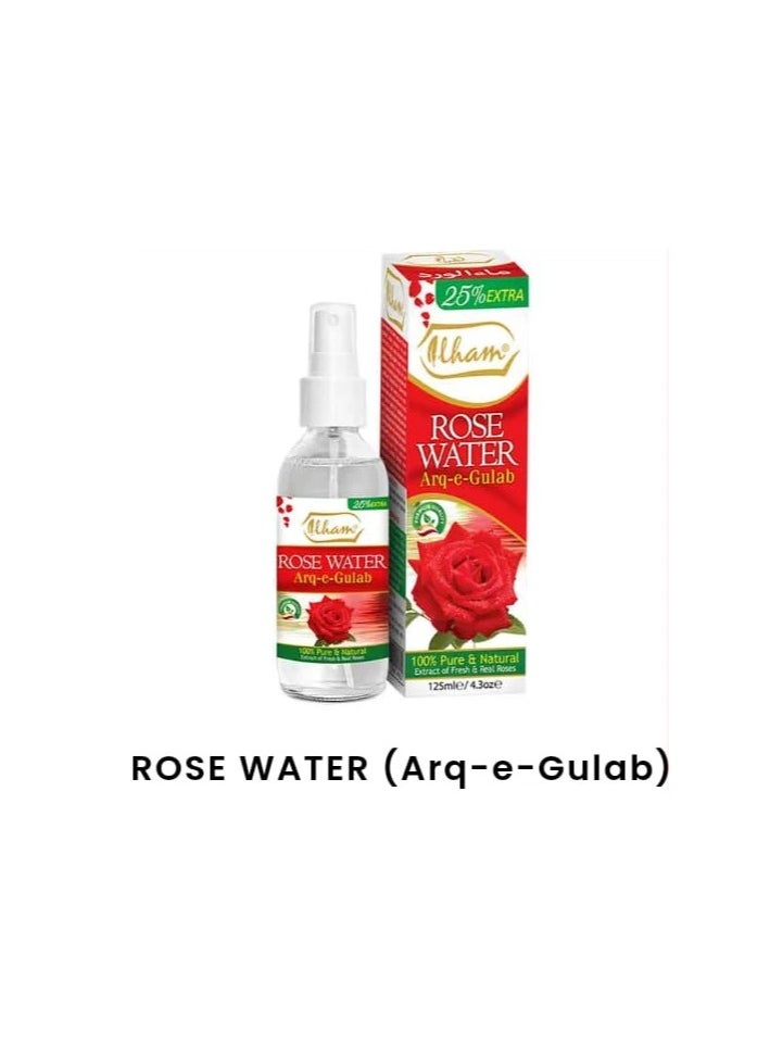 ILHAM ILham Rose water Arq-e-Gulab125ml 