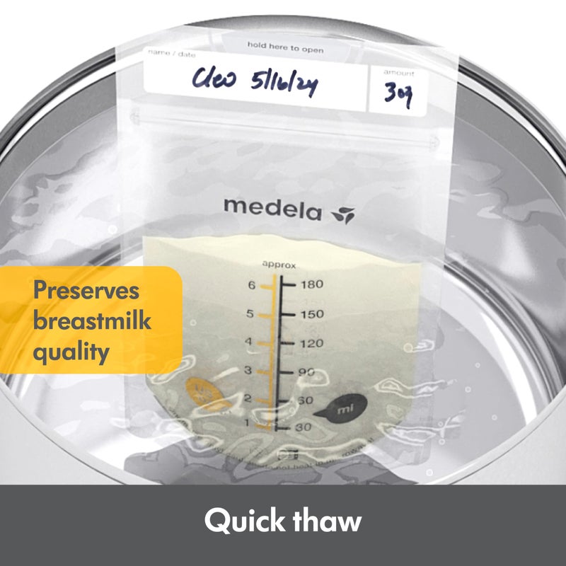 Medela Breastmilk Storage Bags, 200 Count, Ready to Use Breast Milk Storing Bags for Breastfeeding, Self Standing Bag, Space Saving Flat Profile, Hygienically Pre-Sealed, 6 Ounce - Image 3