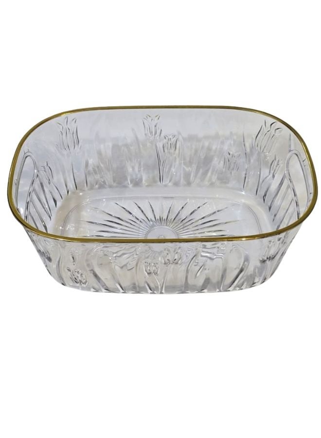 هابي هوم منظم مكياج أكريليك، منظم أدوات الحمام والتخزين، مثالي للمكتب وأسطح الخزانة، رائع لمستحضرات التجميل والعناية بالبشرة وأحمر الشفاه 25*17*10سم - Image 2