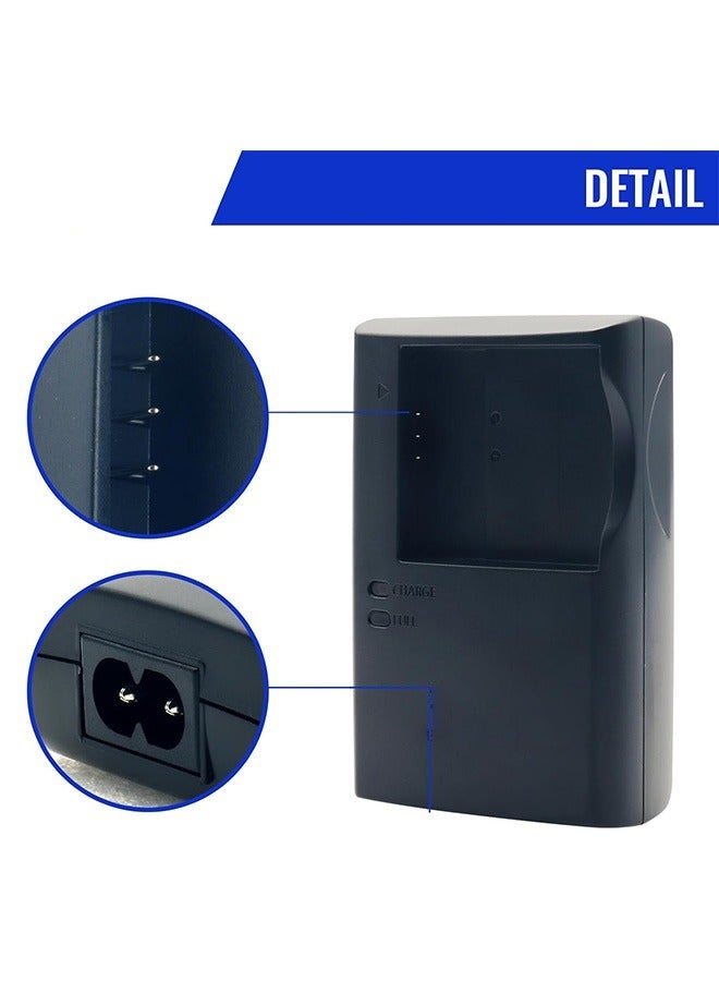 Alyashmac CB-2LDC CB-2LF Cameras Charger for Canon NB-11L NB-11LH Battery PowerShot ELPH 110 HS 320 HS 340 HS 350 HS IXUS 135 140 150 160 170 180 190 A2300 is A2400 A2500 A2600 A3400 A3500 A4000 IXUS 125 HS - Image 4