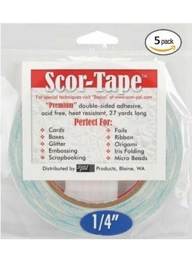 Scortape 1/4" X 27Yds (5 Rolls) (Original Version)