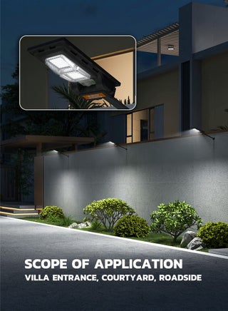 Solar Lights Outdoor 50W Motion Sensor Waterproof LED Street Light Easy Install - view 4
