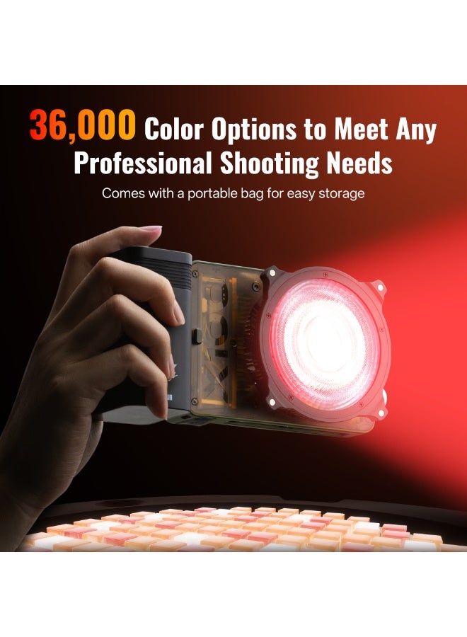 ZHIYUN Mini Lens Reflector (ZY Mount) Adjustable Light Modifier 5X Brightness Boost Suitable for X100RGB X100Bi-Color CX100 X60 Continuous Output Lighting for Photography Video Lighting Tool only 99g - Image 2