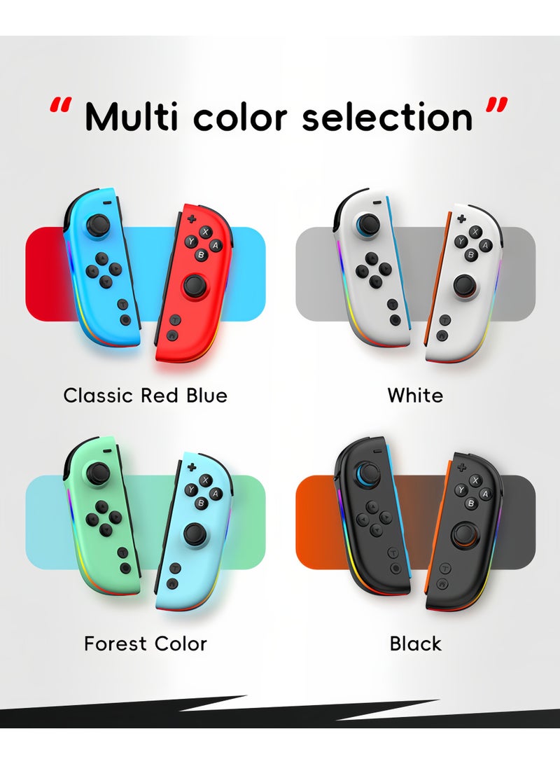 Wireless Joy-Con Controller for Nintendo Switch – Hall Joystick, RGB, Turbo (JOY-05) - Image 4