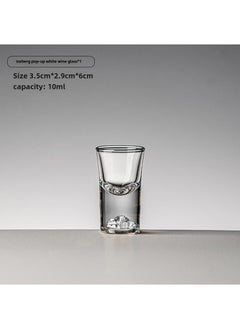 Gold Foil Crystal Shot Glass Small Iceberg machine Cup - pzsku/Z36B46568BF238509110BZ/45/_/1734014534/cce3facf-d699-49b7-a45d-fbdc3e6423e4