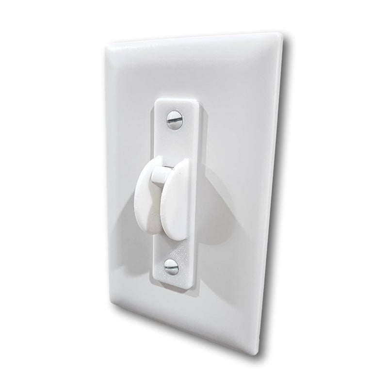 SpeedFreakCNC 5pcs Toggle Wall Switch Guards, Plate Covers, Security, Home Decor, Deterant - Keeps Light ON Or Off Protects Your Lights or Circuits from Accidentally Being Turned on or Off - Image 1