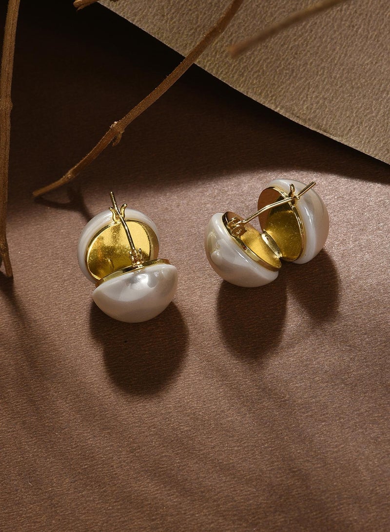 SOHI Contemporary Artificial Stud Earring Jewellery - Image 2