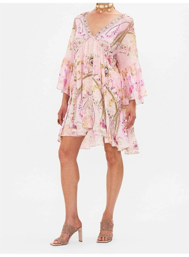 Madam Uniq Floral Print Dress - Image 3