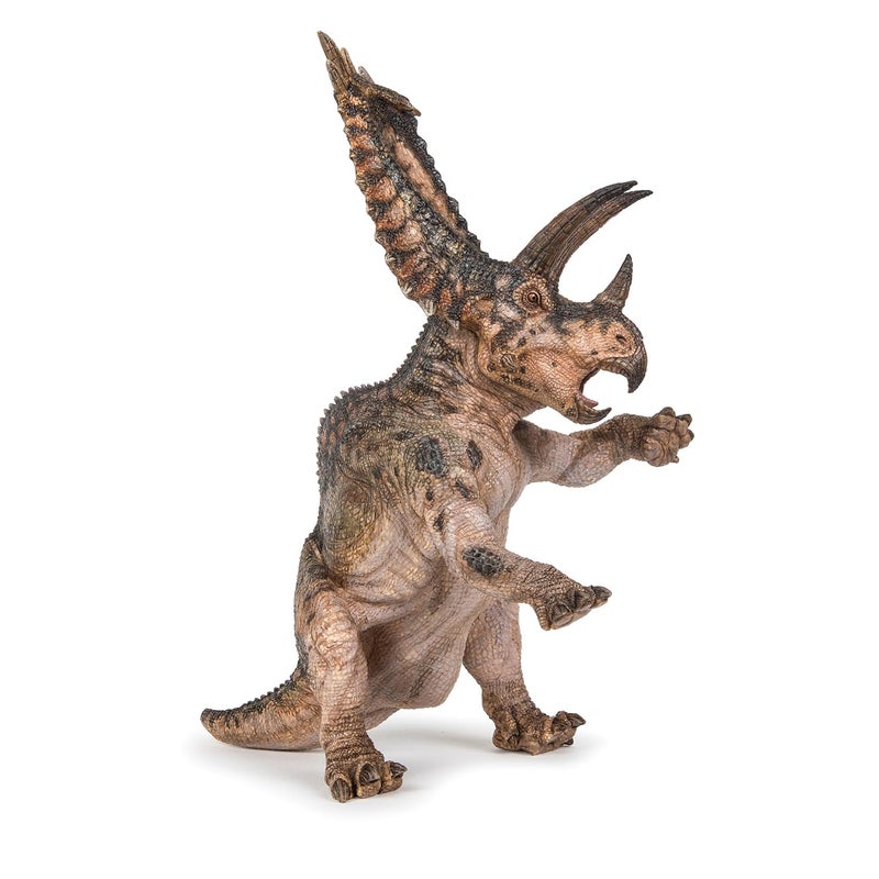 PAPO - Pentaceratops - Realistic Figurine - for Ages 3+ - Dinosaurs Collection - Hand Painted - Highly Detailed - Durable and Educational - Gift Idea - Collectable - pentaceratops toy - Image 1