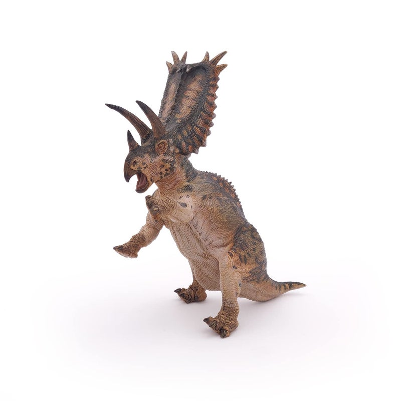 PAPO - Pentaceratops - Realistic Figurine - for Ages 3+ - Dinosaurs Collection - Hand Painted - Highly Detailed - Durable and Educational - Gift Idea - Collectable - pentaceratops toy - Image 2