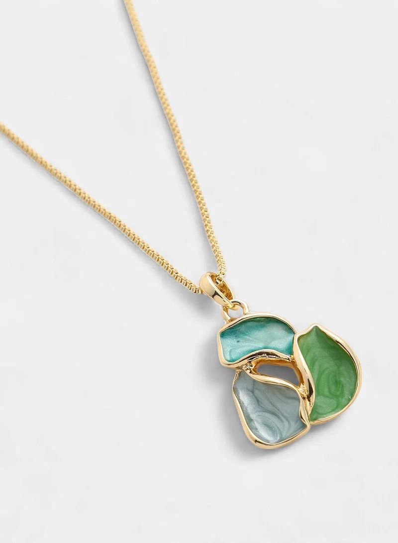 SOHI Abstract-Enamel Artificial Jewellery Set