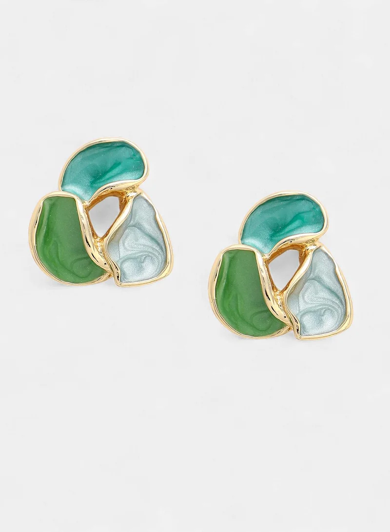 SOHI Abstract-Enamel Artificial Jewellery Set