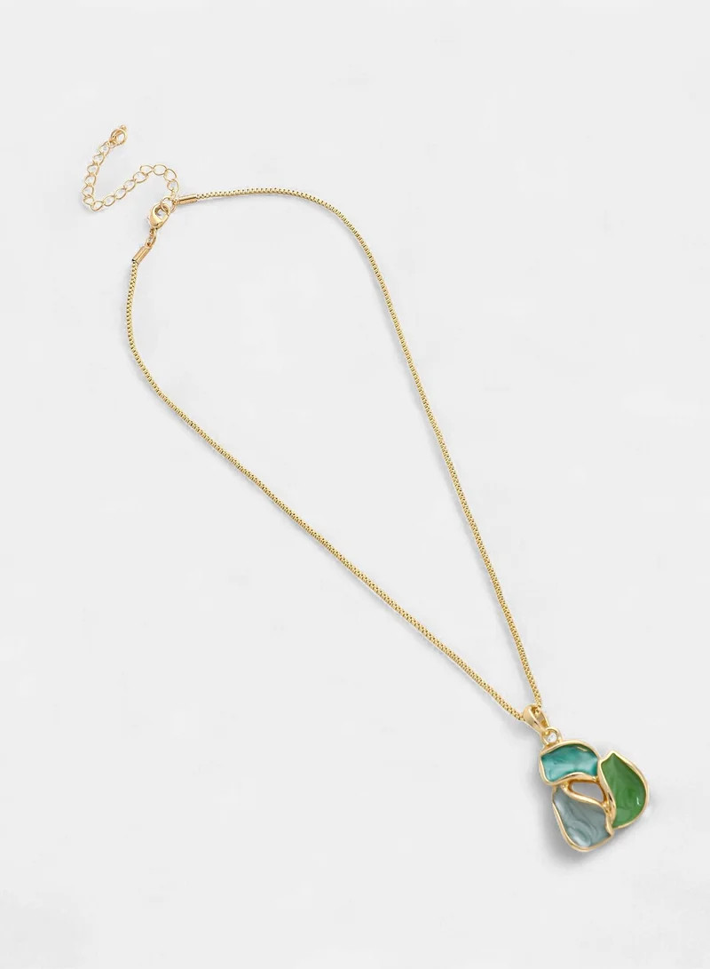 SOHI Abstract-Enamel Artificial Jewellery Set