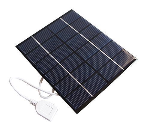 Sunnytech® 2w 6v USB Mini Solar Panel Module DIY Polysilicon Solar Epoxy Cell Charger B032 - Image 1