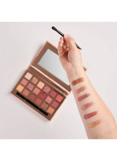 W7 W7 Socialite Pressed Pigment Palette - 18 Pink Nude Colors - Flawless Long-Lasting Glam Makeup  - Image 4
