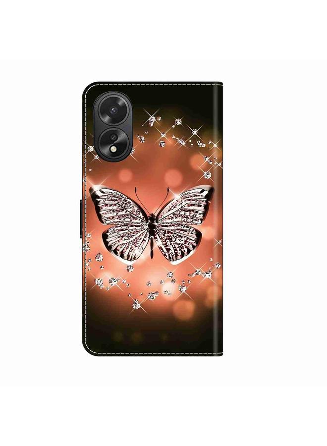 اس-توب جراب هاتف OPPO A38 4G Crystal 3D جراب هاتف جلدي واقي مقاوم للصدمات - Image 3