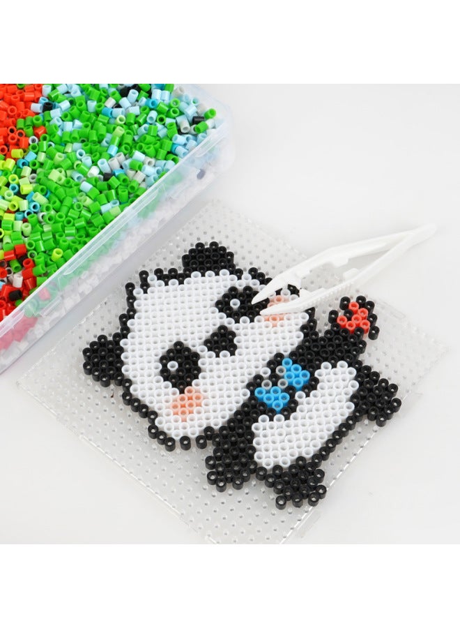 ARTKAL البيع المباشر مجموعة فول الفول الباندا لغز اللبنات الإبداعية اليدوية لتقوم بها بنفسك لعبة 5 مللي متر-اللون: ST1006-5000 مجموعة الحبوب - Image 3