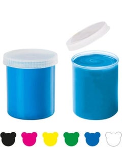 carioca Washable Finger Paint 6 Colors x 80 gr  - Image 3