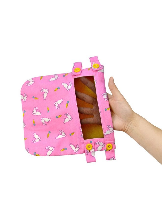 vomvomp Sugar Glider Bra Pouch with Window Screen Bra Bonding Pouch for Gliders Ferret Rat Small Pets Large Design - Image 3