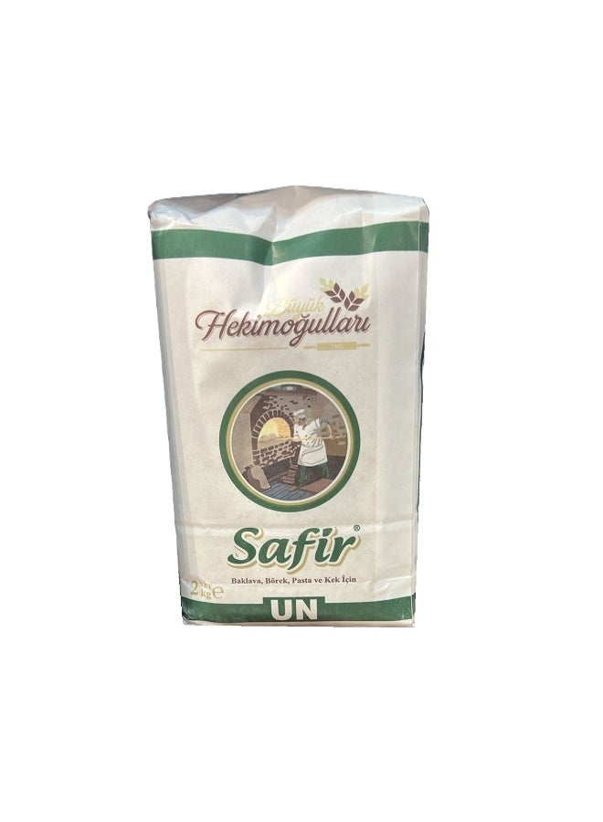 Safir Flour for Baklava, Pastry, Cake and Muffins, 2kg