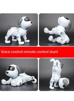 Remote Control Robot Dog Toy, Programmable Smart Interactive Robotic Pets,  Rc Stunt Robot Toys Dog Imitates Animals Music Dancing Handstand Push-up Fo