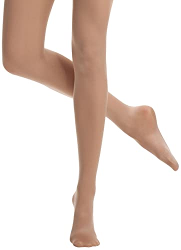 Danskin جوارب ضاغطة للنساء من دانسكن، لون توست فاتح، ب - Image 1