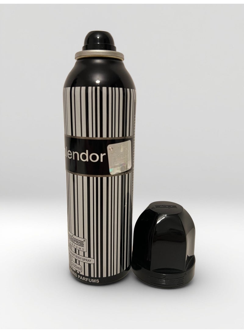 Seris Parfums Splendor by Seris Parfums Deodorant Body Spray - 200ml Long-Lasting Freshness & Premium Fragrance for Daily Use - Image 3