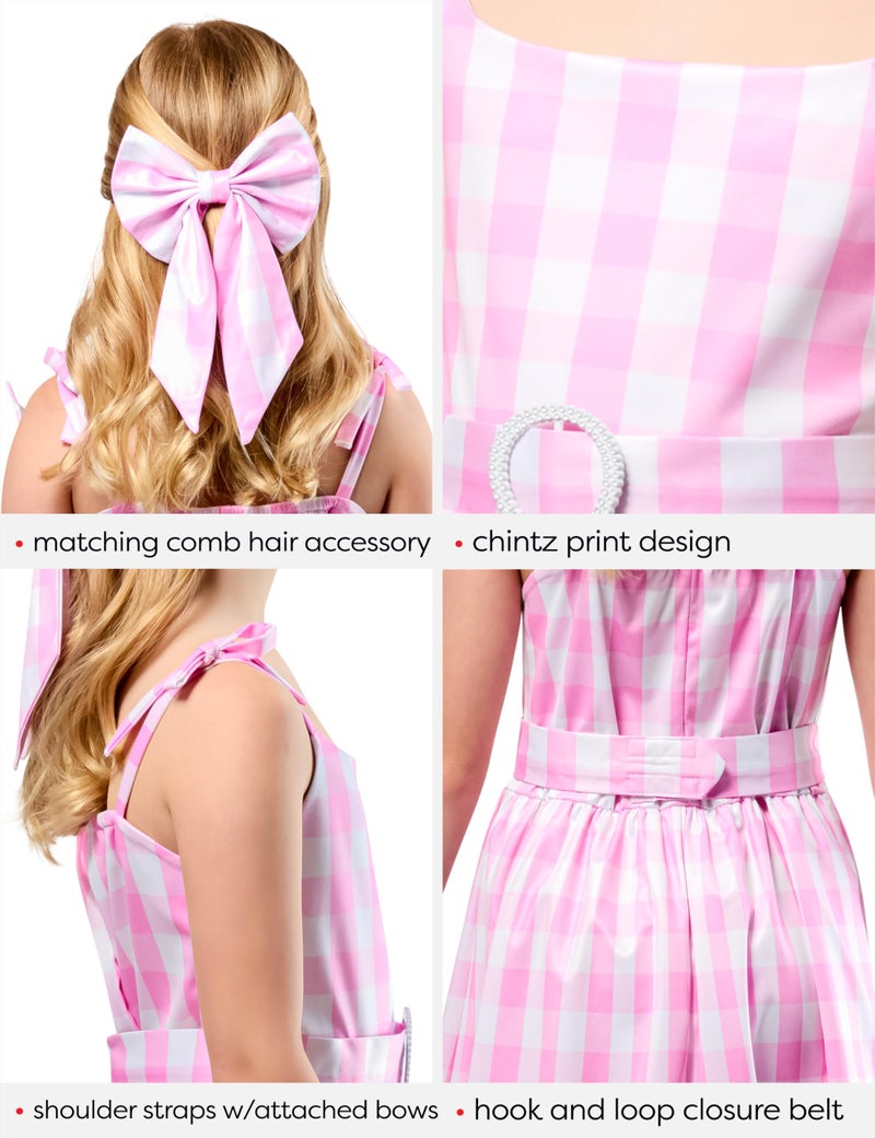 Rubies Barbie Movie: A Perfect Day Barbie Costume for Kids, Girl's Small - Image 2