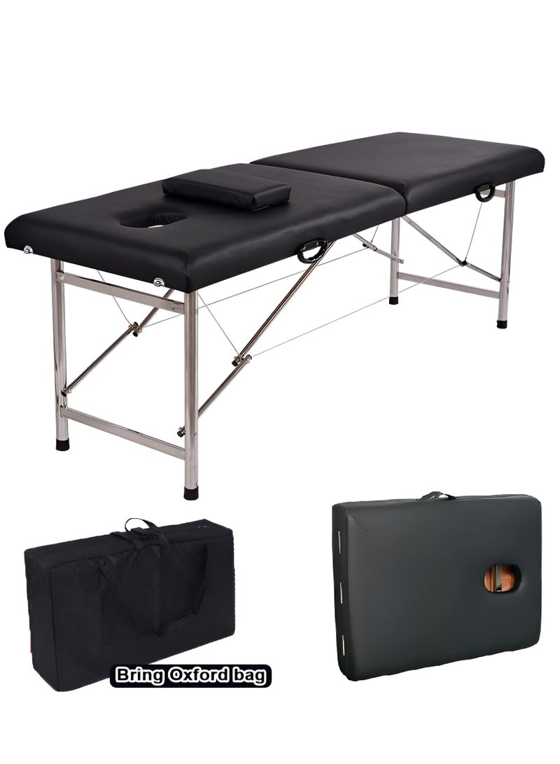 ZUIHAO Portable Massage Bed Lash Bed Facial Table SPA Beds Salon Tattoo Esthetician Bed with Carrying Bag for Shop & Home - Image 1