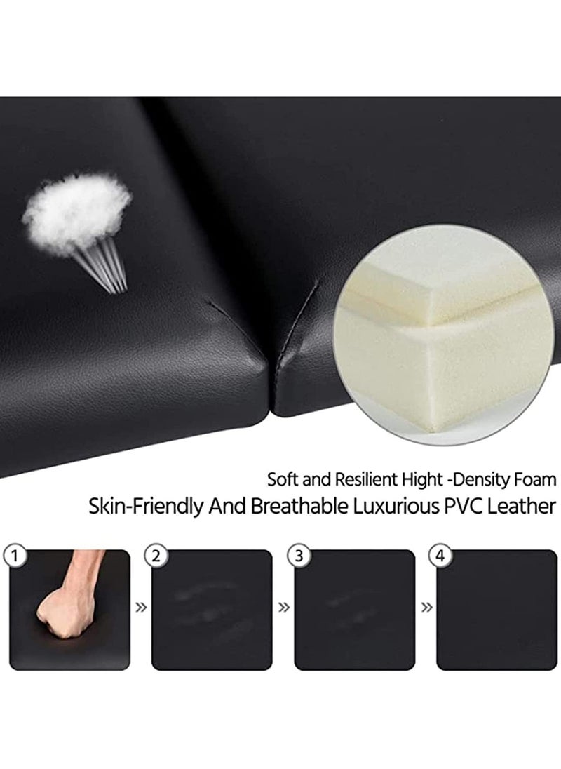 ZUIHAO Portable Massage Bed Lash Bed Facial Table SPA Beds Salon Tattoo Esthetician Bed with Carrying Bag for Shop & Home  - Image 2