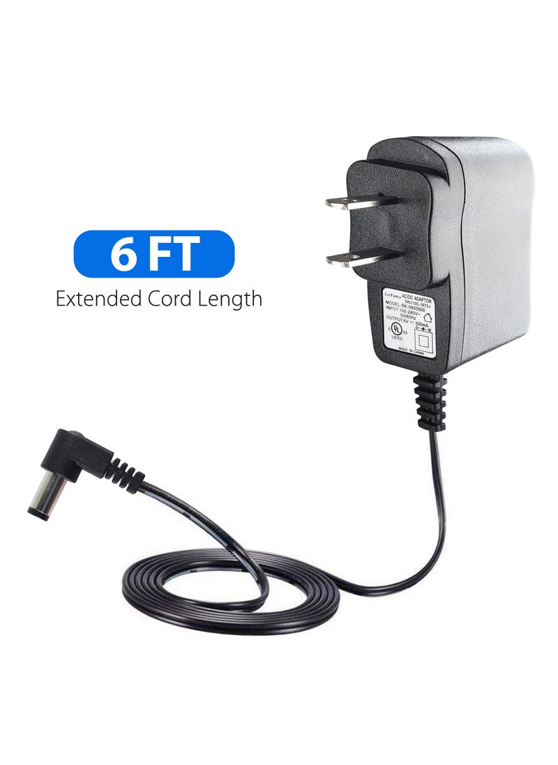 LotFancy Power Supply for Stainless Steel Trash Can, 6V 500mA AC DC Adapter Compatible with iTouchless Automatic Touchless Sensor Trash Can 2.5 to 23 Gallon Models, UL Listed  - Image 3