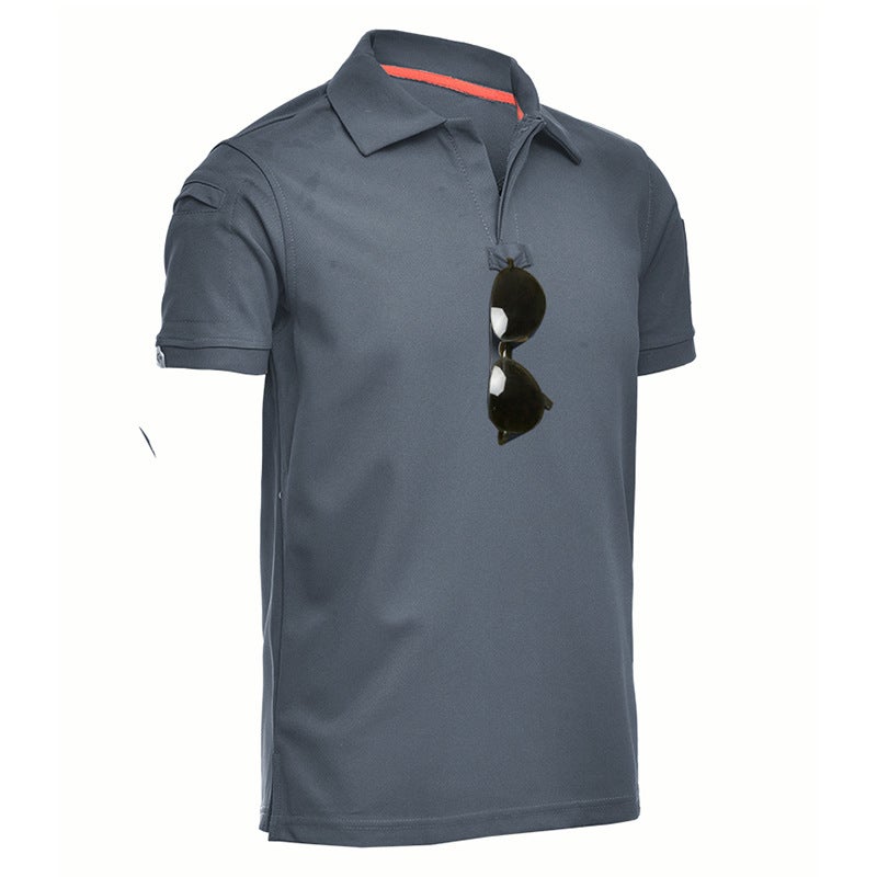 Special Forces Tactical T-Shirt Short-Sleeved Army Fan T-Shirt Lose Loose Elastic Summer T-Shirt Training Quick-Drying Short-Sleeved Men - Image 4