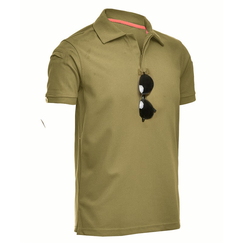 Special Forces Tactical T-Shirt Short-Sleeved Army Fan T-Shirt Lose Loose Elastic Summer T-Shirt Training Quick-Drying Short-Sleeved Men - Image 2