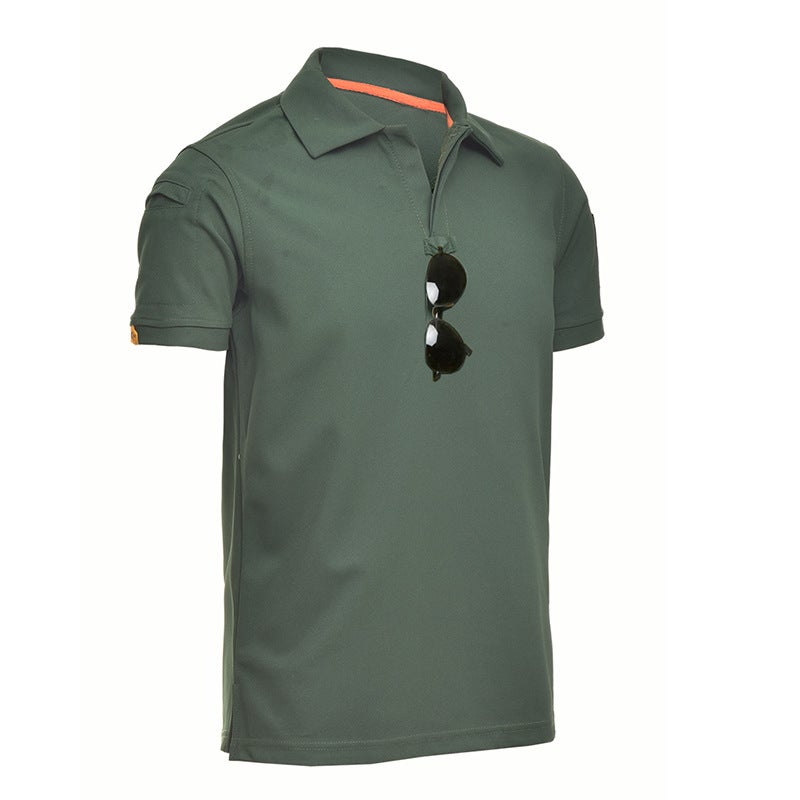 Special Forces Tactical T-Shirt Short-Sleeved Army Fan T-Shirt Lose Loose Elastic Summer T-Shirt Training Quick-Drying Short-Sleeved Men - Image 5