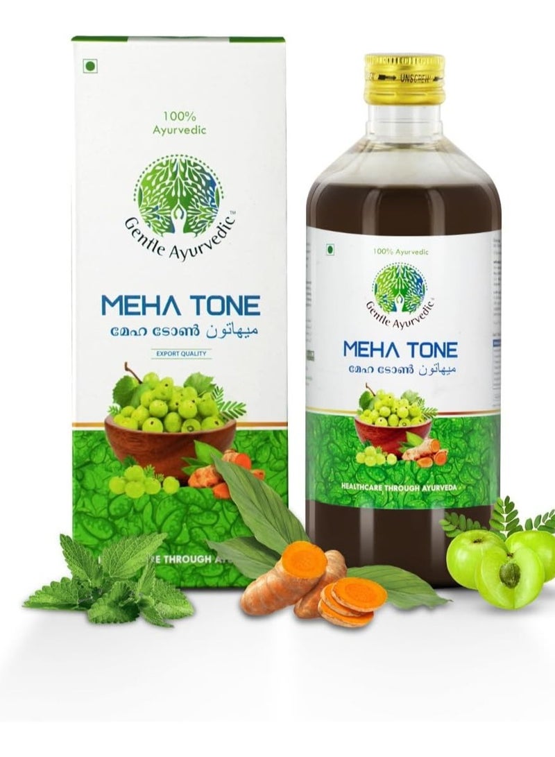 Ayurvedic Meha Tone 450ml Amla, Guduchi, Turmeric and Jamun, Improves Digestion