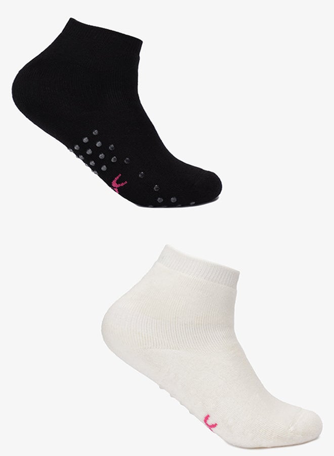 Carina Girly Grip Ankle Socks - 2 Pairs - Image 1